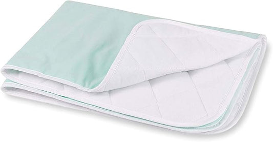 DMI Waterproof Sheet to be Used as a Bed Pad, Bed Liner, Mattress Protector, Pee Pad, Furniture Cover or Seat Protector with Quilted Slide Sheet and 4 Layers of Protection, Without Straps, 36 x 40