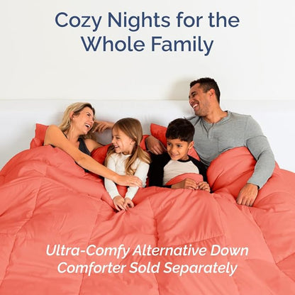 Full XL Bed Sheet - 4 Piece Full XL Bed Sheets Set - Soft, Breathable & Cooling - Hotel Luxury Bedding for Women, Men, Kids, Teens, Boys & Girls - Deep Pockets, Comfy, Fade and Wrinkle Free - Coral
