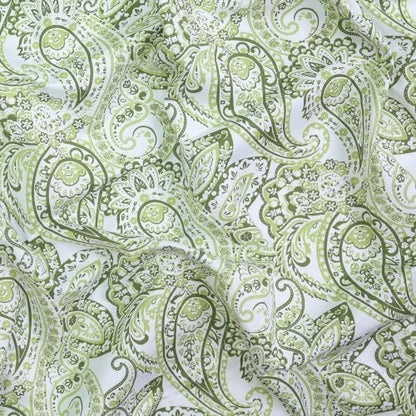 Feather & Stitch 100% Cotton Sateen 500 TC Queen Size Bed Sheet Set