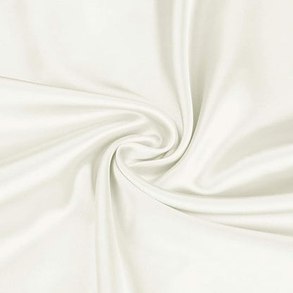 BEDELITE Satin Body Pillow Cover, Super Soft and Cooling Body Pillow Pillowcase for Hair and Skin, Breathable Silky Full Long Pillowcase Cover(20"x54", Ivory)