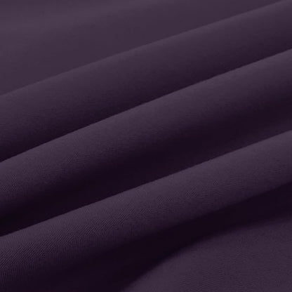 Elegant Comfort Luxury Ultra-Soft 2-Piece Pillowcase Set - 1500 Premium Hotel Quality Microfiber Double Brushed - Wrinkle Resistant, Standard/Queen, Purple