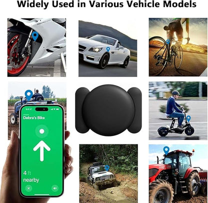 GPS Tracker for Vehicles, 2 PCS Portable Real-Time Location Tracking Device, Vehicle Tracker No Monthly Fee Car Tracker, Magnetic Mini GPS Trackers for Motorcycles Trucks Pets Kids Elderly etc, Black
