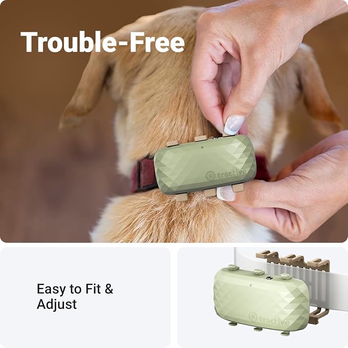 Tractive GPS Dog XL Tracker Rubber Attachment Clips (Pack of 3)