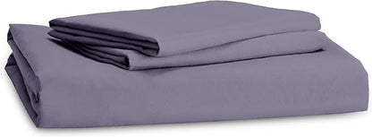 Bedsure Duvet Cover Full Size - Soft Double Brushed Bedding Set for Kids & Adults, Zipper Closure, 3 Pieces, Includes 1 Duvet Cover (80"x90") & 2 Pillow Shams, NO Comforter, Grayish Purple
