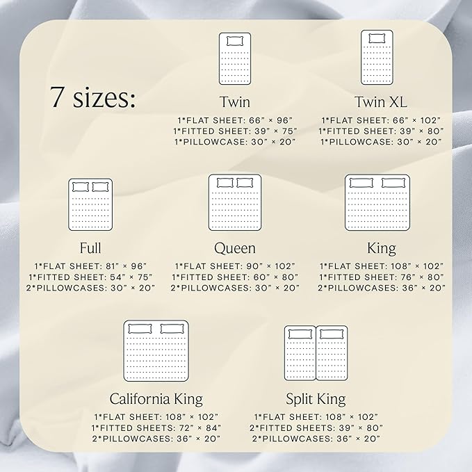 LuxClub 3 PC Twin Sheet Set, Deep Pockets Wrinkle Free Cooling Bed Sheets Hotel Bedding for Women, Men, Kids & Teens, Includes 1 Fitted Sheet, 1 Flat Sheet and 1 Pillowcase-Silky Soft Baby Blue