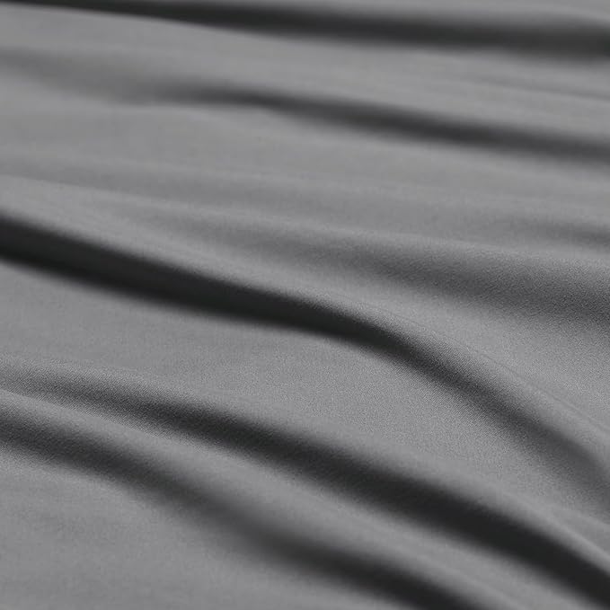Nestl Twin XL Sheet Set - College Dorm Size - Luxury 1800 Ultra-Soft Microfiber Twin Extra Long Bed Sheets - Deep Pockets - Easy Fit - Extra Soft - 3 Piece Set (Twin XL, Grey)