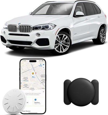 GPS Tracker for Vehicles, 1PCS Tracker Device for Vehicles, Work with Find My (iOS Only), Tracking Devices for Cars Hidden with Magnetic Case, No Monthly Fee GPS Trackers, Waterproof Car Tracker