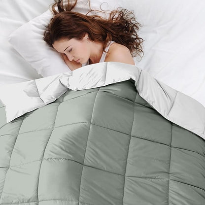 Modern Threads Down Alternative Reversible Comforter White/Gray King