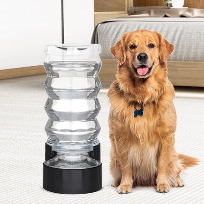 RIZZARI 9L Filtered Dog Water Dispenser: Large Capacity Multi Pet Solution | No Power Needed/Dishwasher-Safe/BPA-Free/Spill-Resistant/ For Multi-Dog Homes/Garage/Balcony