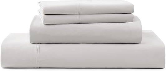 UGG Hedi Full XL Sheet Set 4-Piece Luxury Cooling Sheets Deep Pockets Premium Bedding with 2 Pillow Shams Hypoallergenic Machine Washable Soft Lightweight Bed Set for Bedroom, Full XL, Stone Grey