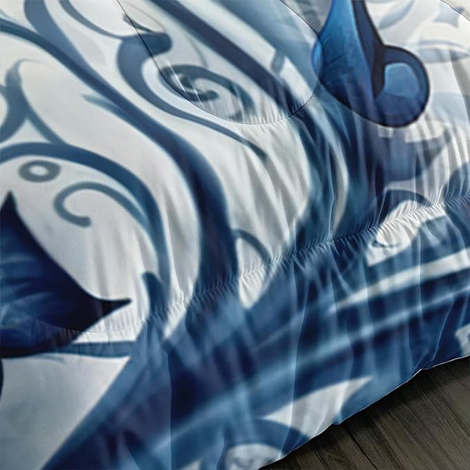 Queen Size Boho Butterfly Bedding Set for Girls - Dreamy Comforter, Decorations for Bedroom