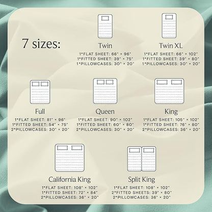 LuxClub 4 PC Queen Sheet Set, Breathable Luxury Bed Sheets, Deep Pockets 18" Wrinkle Free Cooling Sheets Machine Washable Hotel Bedding Silky Soft - Light Teal Queen