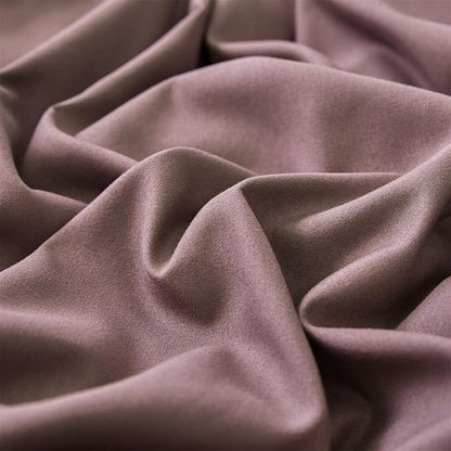CLOTHKNOW Pale Mauve Full Size Comforter Set 3Pcs Dusty Purple Bedding Sets Soft Women Girls Comforter with 2 x Pillow Cases