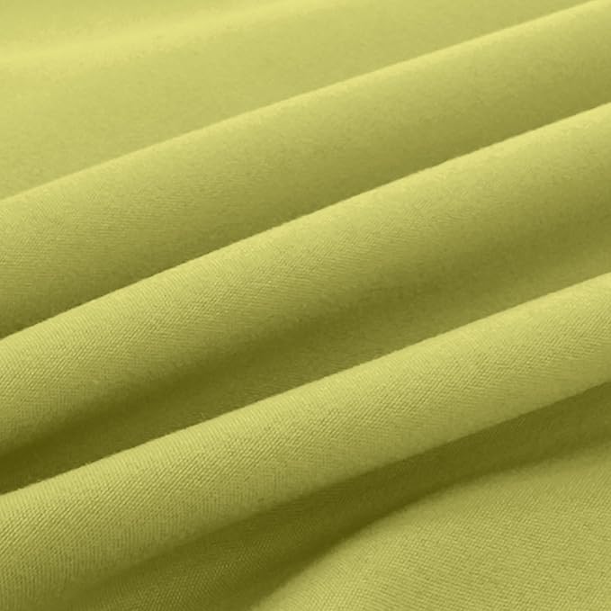 Elegant Comfort Luxury Ultra-Soft 2-Piece Pillowcase Set - 1500 Premium Hotel Quality Microfiber Double Brushed - Wrinkle Resistant, King Size, Pistachio Green