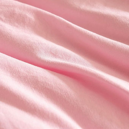 Pink Comforter Set Queen 3 Pieces Soft Bedding Bright Comforter Queen Light Pink Style Lightweight Comforter Set for All Seasons 1 Comforter and 2 Pillowcases