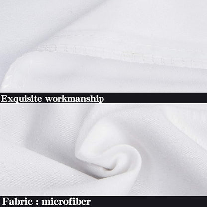 NTBAY Queen Pillowcase Set - 4 Pack Brushed Microfiber 20x30 Pillowcases - Soft, Wrinkle-Free, Fade-Resistant, Stain-Resistant, White Pillowcases with Envelope Closure - 20x30 Inches, White