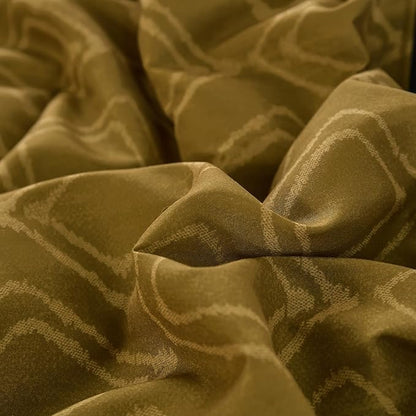 Dinjoy Boho Queen Comforter Set Gray Yellow,7 Piece Bed in a Bag Queen Size Warm Striped Mustard Grey Bedding Sets Plaid Fall Comforters Set with Sheets for Family All Season