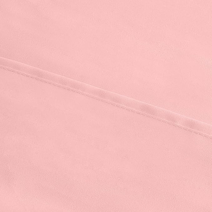 Utopia Bedding Queen Pillow Cases - 4 Pack - Envelope Closure - Soft Brushed Microfiber Fabric - Shrinkage and Fade Resistant Pillow Covers Queen Size 20 X 30 Inches (Queen, Pink)