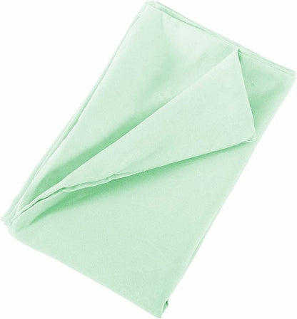 Evolive Ultra Soft Brushed Microfiber Standard Size 20"x30" Pillowcases Pair Set of 2 with Envelope Closure (20"x30" Standard, Mint)