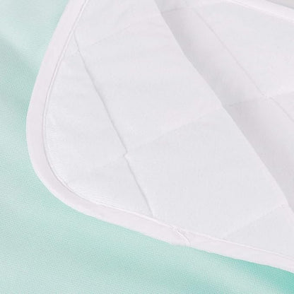 DMI Waterproof Sheet to be Used as a Bed Pad, Bed Liner, Mattress Protector, Pee Pad, Furniture Cover or Seat Protector with Quilted Slide Sheet and 4 Layers of Protection, Without Straps, 36 x 40
