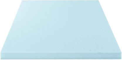 Best Price Mattress 4 Inch Ventilated Memory Foam Mattress Topper, Cooling Gel Infusion, CertiPUR-US Certified, Dorm Essentials, Twin XL