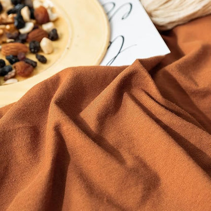 Houseri Pumpkin Color Comforter Set Twin Solid Pumpkin Bedding Sets for Boys Gilrs Women Men Teens Dusty Orange Brown Bed Comforters Set Terracotta Comforter Bedding Caramel Comforter Quilt Twin