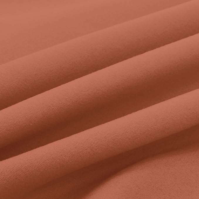 Elegant Comfort Luxury Ultra-Soft 2-Piece Pillowcase Set - 1500 Premium Hotel Quality Microfiber Double Brushed - Wrinkle Resistant, Standard/Queen, Coral