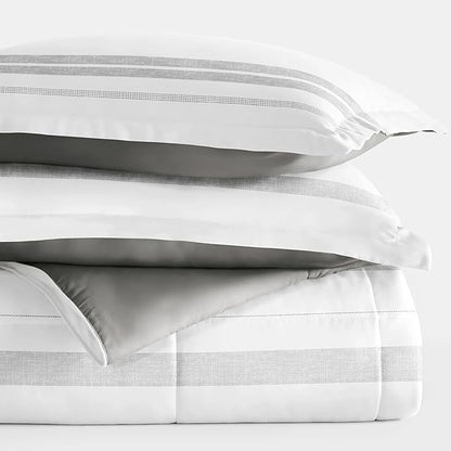 Linen Market Reversible Twin Size Comforter Set (3 Piece) - Bring Luxury Home with Our Soft and Lightweight Down Alternative Comforter Twin Set - This Includes Your Twin Comforter and 2 Pillow Shams
