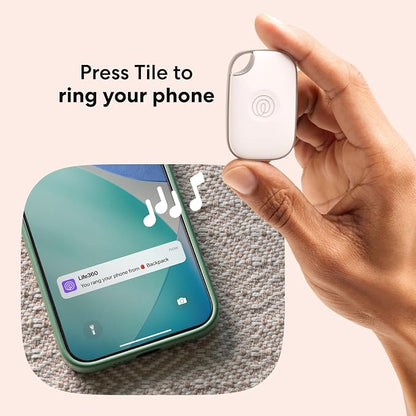 Life360 Tile Pro - Powerful Bluetooth Tracker, Key Finder and Item Locator for Keys Bags, and More. Both iOS and Android Compatible. Phone Finder. 4-Pack (Black/White)
