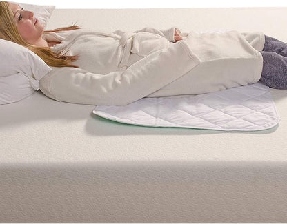 DMI Waterproof Sheet to be Used as a Bed Pad, Bed Liner, Mattress Protector, Pee Pad, Furniture Cover or Seat Protector with Quilted Slide Sheet and 4 Layers of Protection, Without Straps, 28 x 36