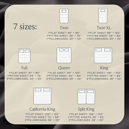LuxClub 3 PC Sheet Bed Sheets Deep Pockets 18" Eco Friendly Wrinkle Free-Kids-Fitted Sheets Machine Washable Hotel Bedding Silky Soft - Black Twin