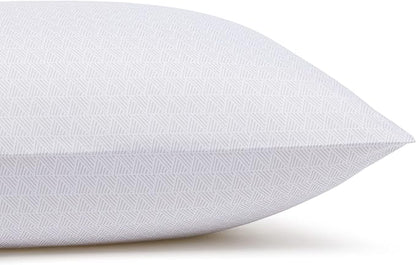 Amazon Basics Breathable, Wrinkle-Free Brushed Microfiber 4-Piece Bed Sheet Set with 14-Inch Deep Pockets, Queen, Gray Crosshatch, Printed