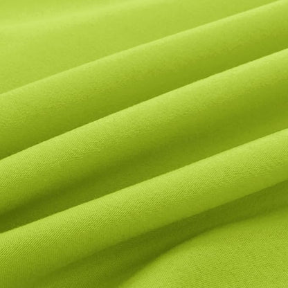 Elegant Comfort Luxury Ultra-Soft 2-Piece Pillowcase Set - 1500 Premium Hotel Quality Microfiber Double Brushed - Wrinkle Resistant, King, Lime