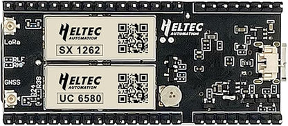 Heltec ESP32 SX1262 UC6580 LoRa Meshtastic Asset GPS Wireless Tracker | 0.96-inch LCD Display, Wi-Fi BLE Dual Wireless, Pet Bike Vehicle Asset Tracking, Off-Grid Hiking & Outdoor IoT Positioning