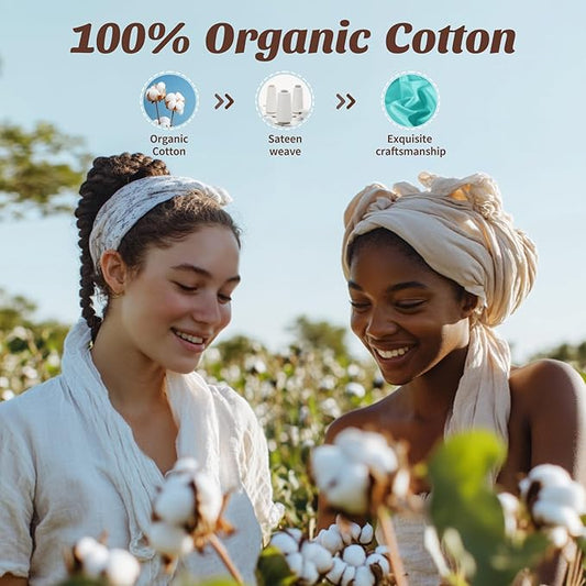 100% Egyptian Cotton Sheets 1200 Thread Count California King Size Bedding Sets 4 Pcs, Fitted Sheet Up to 16" Deep Breathable All Seasons (California King, Lake Green)