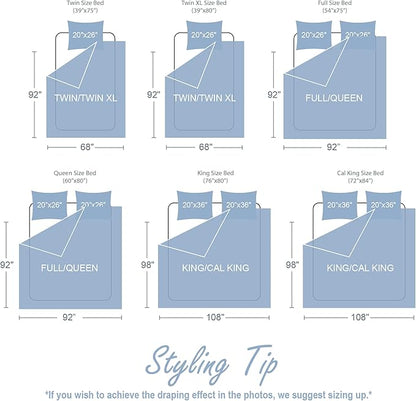 Swift Home King Pinstripe Peach Pink Comforter Set - Classic Pintuck Bedding Set - 3 Pieces Bed Linen, 1 Comforter and 2 Pillow Shams