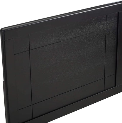 Modway MOD-6220-BLK Archie Twin Wood Headboard, Black