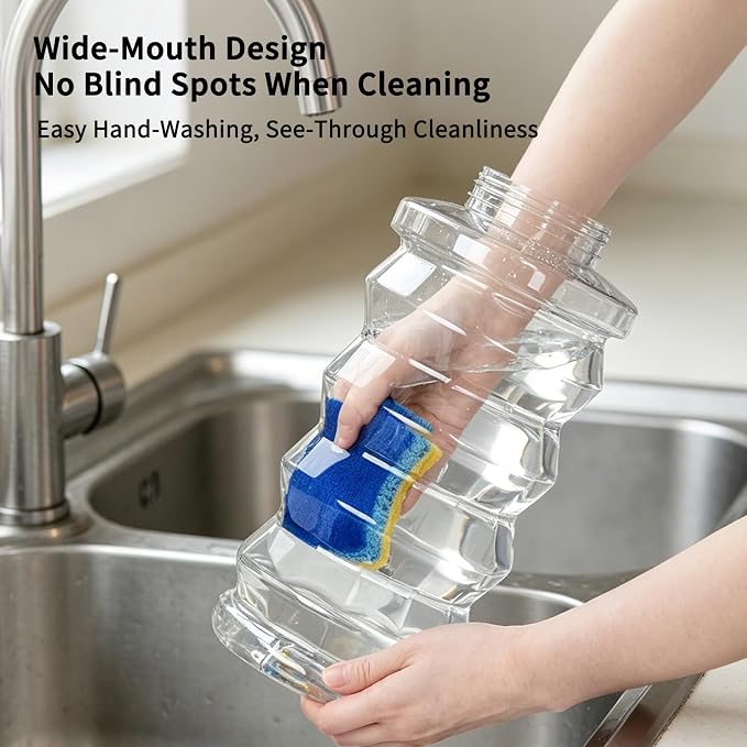RIZZARI 8L Gravity Dog Water Dispenser: Stainless Steel Bowl Anti-Splash | Wide Mouth Easy Cleaning/ Dishwasher Safe/No Electricity Needed/ Filtered Fresh Water / Multi-Pet Homes
