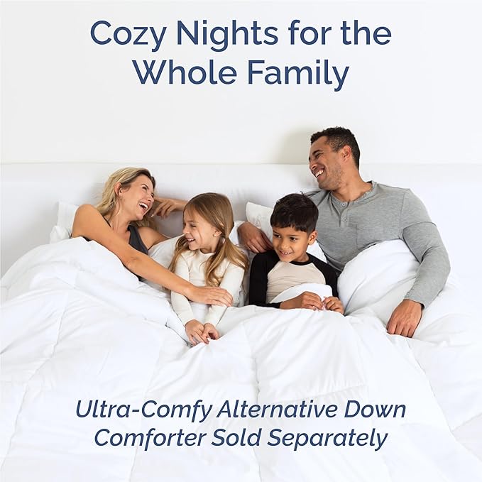 Twin XL 4 Piece Sheet Set - Comfy Breathable & Cooling - Ultra-Soft Hotel Luxury Bedding Set w/ 8-16 Inch Deep Pockets - 1 Flat & 1 Fitted Sheet & 2 Pillowcases - Wrinkle Free & Easy Care - Off White