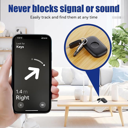 DDJ Case for Tile Life360 Pro (2024) Bluetooth Tracker with Keychain 2-Pack, Soft Silicone Cover Holder Key Ring Clip for Tile GPS Item iTag Finders Accessories, for Pet, Bags, Kids, Keys, Luggage