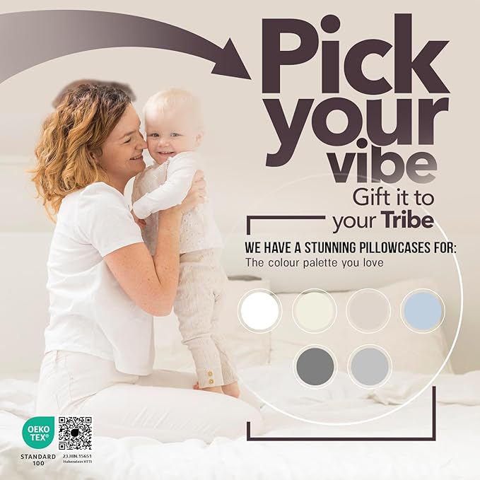 TEXAS LINEN CO. 100% Egyptian Cotton Pillowcases King Size - 2000 Series Luxury Cotton Pillow Case Set of 2, Soft Cooling Breathable, Envelope Closure Hotel Quality Pillowcase (21 x 41, Ivory)