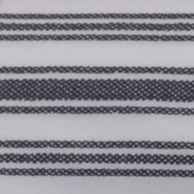 Nautica - Twin Size Sheet Set, Crisp & Tailored Cooling Sheets with a Smooth Cotton Percale Lightweight Feel - Bed Sheets with Matching Pillowcase & Fitted Sheet (Coleridge Stripe Charcoal)