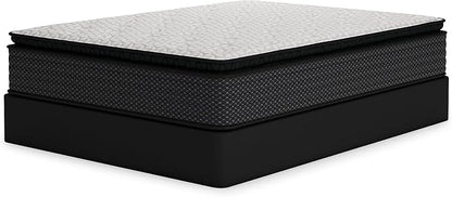 Signature Design by Ashley Limited Edition Pillow Top 13 " Pillow Top Hybrid Mattress with Gel Memory Foam and Edge Support for Cool Sleep and Pressure Relief, Full, Fiberglass Free, Mattress In A Box