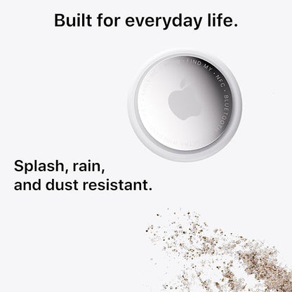Apple AirTag (2nd Generation): Tracker for Keychain, Wallet, and More; Locator with Sound; Simple One-Tap Setup with iPhone or iPad; Key Finder with up to 1.5X Precision Finding Range