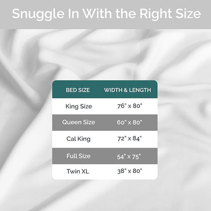 Viscose Bamboo Twin XL Sheets 3PC Set - Extra Long - Cooling Bedding for Hot Sleepers with Moisture Wicking Technology - Silky Soft 16 Inch Deep Pocket, Sage - 38" x 80"