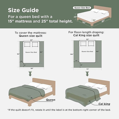 Bedsure Twin Comforter Set - 5 Pieces Floral Sage Green Soft Bedding Sets, Twin Bed in a Bag with Botanical Flowers Comforter, Sheets, Pillowcase & Sham