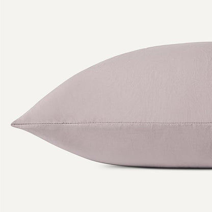 Amazon Basics Full Bed Sheet, 4-Piece Bedding Set, Double Brushed Microfiber, Ultra Soft, Easy Care, Purple