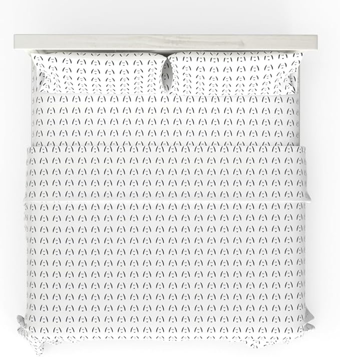 Collectibles Peanuts Snoopy Bedding Super Soft Cozy Microfiber 4 Piece King Sheet Set, (Officially Licensed Product) By Franco