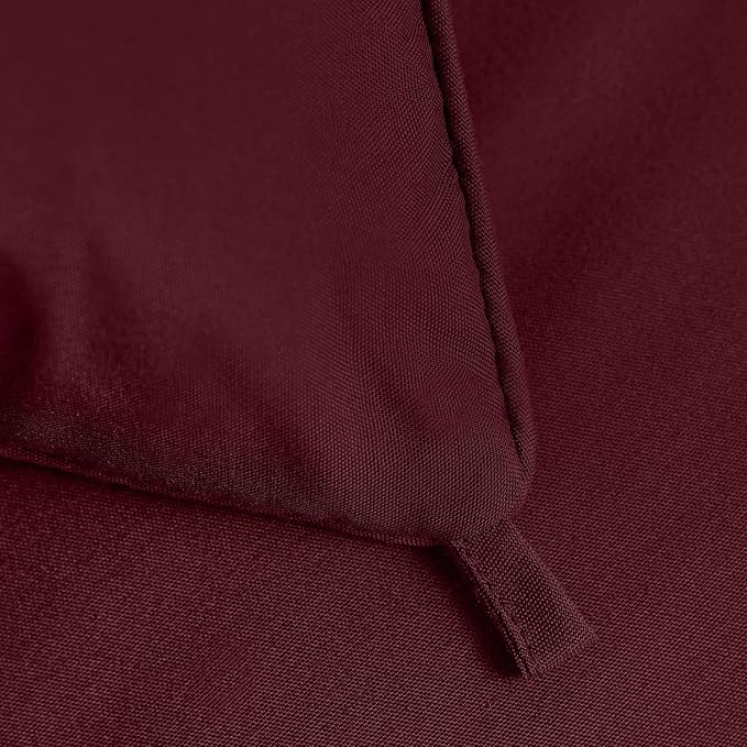 Utopia Bedding Comforter Duvet Insert, Quilted Comforter with Corner Tabs, Box Stitched Down Alternative Comforters Twin Size (Burgundy)