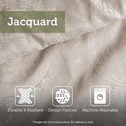 Madison Park Princeton Reversible Quilted Bedspread Set, Solid Reverse Summer Breathable, Lightweight All Season Bedding Layer, Matching Shams, Bedspread King(120"x118"), Blue 5 Piece